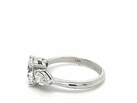 14 karaat witgouden ring met 2,70 crt. diamant - afbeelding 7 van  7