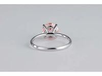 14 karaat witgouden ring met 3,00 crt. diamant - afbeelding 8 van  10