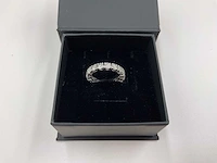 14 karaat witgouden ring met 3,04 crt. diamant naturel - afbeelding 4 van  8
