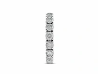 14 karaat witgouden ring met 3,04 natuurlijke diamanten - afbeelding 6 van  6