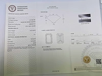 14 karaat witgouden ring met 3,20 crt. diamant - afbeelding 2 van  6