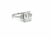 14 karaat witgouden ring met 3,20 crt. diamant - afbeelding 3 van  6