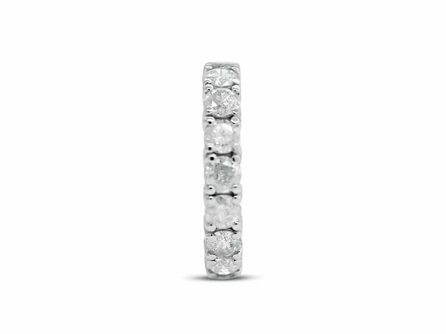 14 karaat witgouden ring met 3,23 natuurlijke diamant. - afbeelding 6 van  6