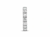 14 karaat witgouden ring met 3,23 natuurlijke diamant. - afbeelding 6 van  6