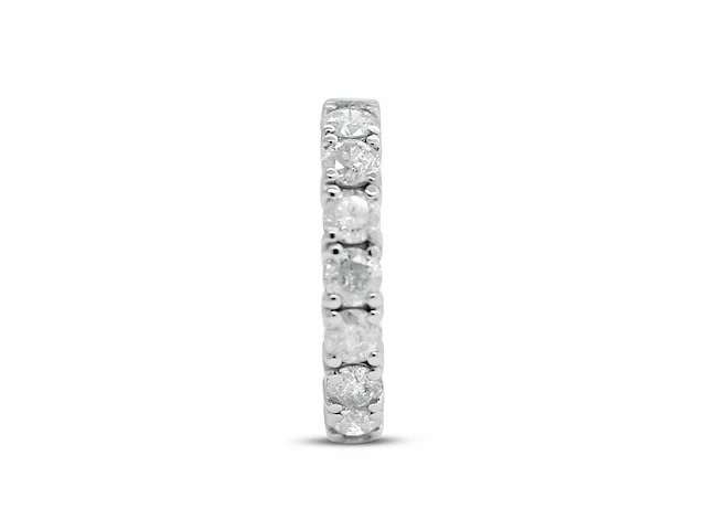 14 karaat witgouden ring met 3,23 natuurlijke diamant. - afbeelding 6 van  6
