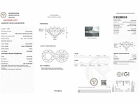 14 karaat witgouden ring met 3,25 crt. diamant - afbeelding 2 van  6