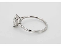 14 karaat witgouden ring met 4,00 crt. diamant - afbeelding 6 van  8