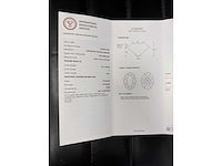 14 karaat witgouden ring met 5,01 crt. diamant - afbeelding 4 van  8