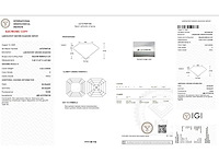 14 karaat witgouden ring met 5,22 crt. diamant - afbeelding 2 van  9