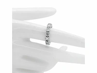14 karaat witgouden ring met 5,23 crt. natuurlijke diamanten - afbeelding 1 van  6