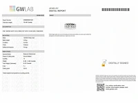 14 karaat witgouden ring met 5,23 crt. natuurlijke diamanten - afbeelding 3 van  6