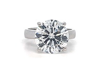 14 karaat witgouden ring met 5,50 crt. diamant - afbeelding 6 van  9