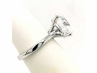 14 karaat witgouden ring met 8,05 crt. diamant - afbeelding 7 van  10
