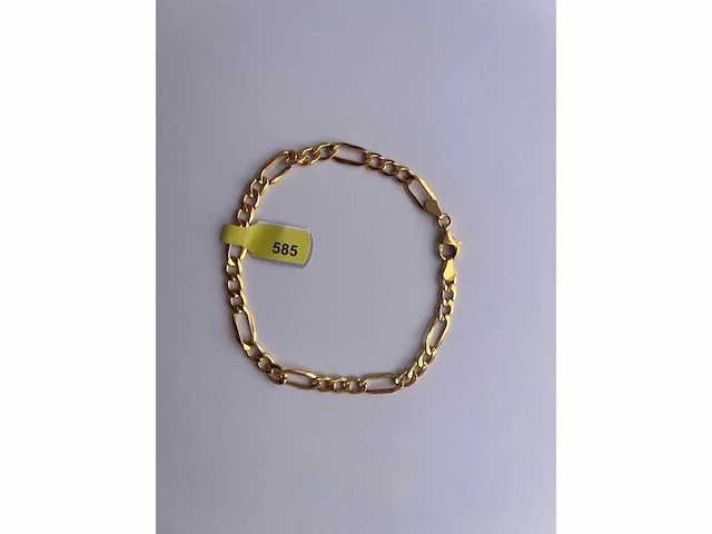 14 karaats geelgouden armband - afbeelding 1 van  2