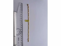 14 karaats geelgouden armband - afbeelding 2 van  2
