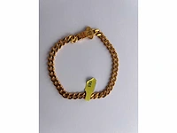 14 karaats geelgouden armband - afbeelding 1 van  3