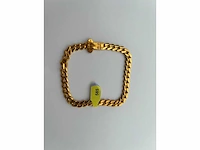 14 karaats geelgouden armband - afbeelding 2 van  3