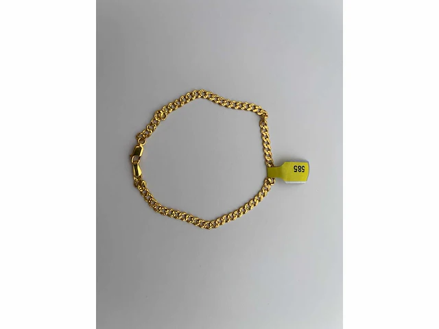 14 karaats geelgouden armband - afbeelding 1 van  2