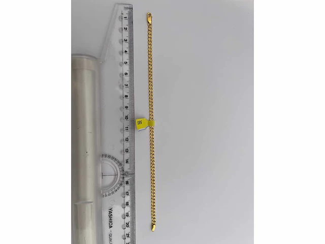 14 karaats geelgouden armband - afbeelding 2 van  2