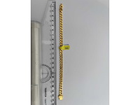 14 karaats geelgouden armband - afbeelding 2 van  2