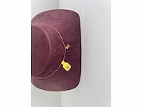 14 karaats geelgouden collier met hanger met zirkonia - afbeelding 2 van  2