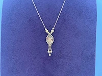 14 karaats geelgouden collier - afbeelding 2 van  3