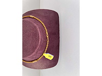 14 karaats geelgouden collier - afbeelding 2 van  2