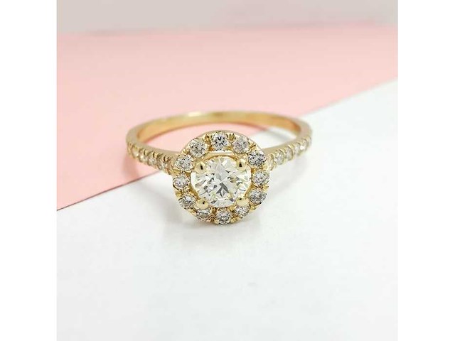 14 karaats gouden ring - afbeelding 1 van  8