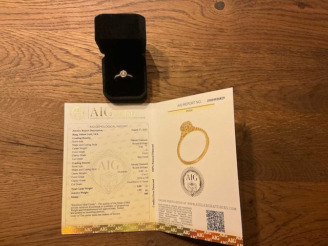 14 karaats gouden ring - afbeelding 3 van  8