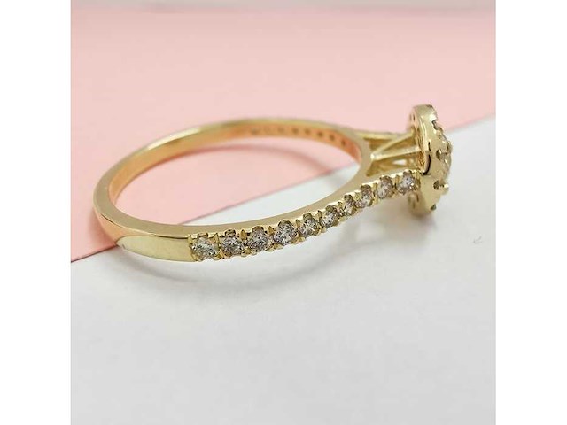 14 karaats gouden ring - afbeelding 5 van  8