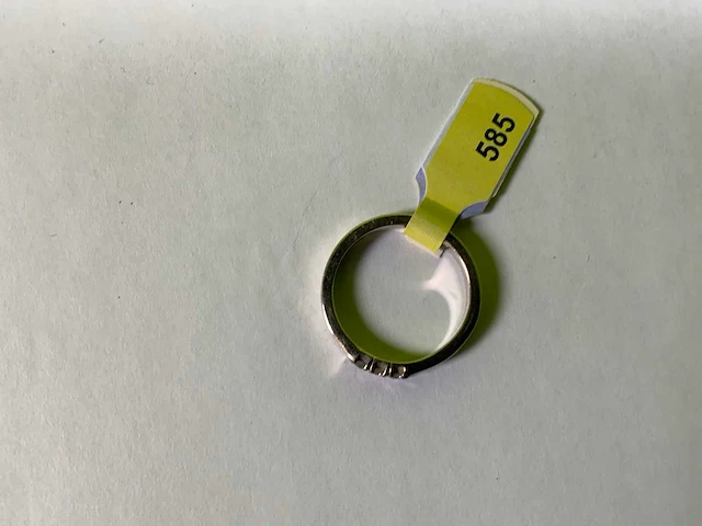 14 karaats witgouden rijring - afbeelding 2 van  3