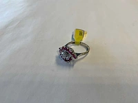 14 karaats witgouden ring - afbeelding 1 van  4
