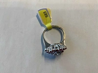 14 karaats witgouden ring - afbeelding 4 van  4