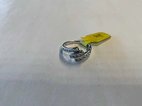 14 karaats witgouden slagring - afbeelding 3 van  4