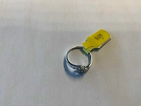 14 karaats witgouden slagring - afbeelding 4 van  4