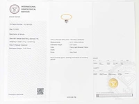14 krt. geel gouden ring met diamant 0,97 crt. naturel - afbeelding 5 van  11