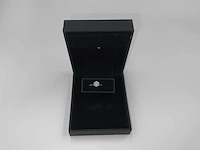14 krt. geel gouden ring met diamant 0,98 crt. naturel - afbeelding 3 van  11
