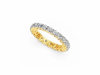 14 krt. geel gouden ring met diamant 2,46 crt. - afbeelding 7 van  11