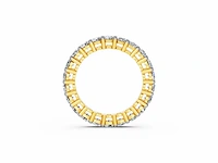 14 krt. geel gouden ring met diamant 2,46 crt. - afbeelding 9 van  11
