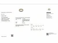 14 krt. geel gouden ring met diamant 4,57 naturel - afbeelding 2 van  8