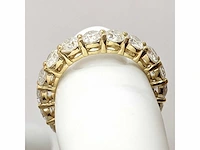 14 krt. geel gouden ring met diamant 4,57 naturel - afbeelding 3 van  8