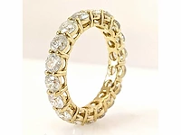 14 krt. geel gouden ring met diamant 4,57 naturel - afbeelding 4 van  8