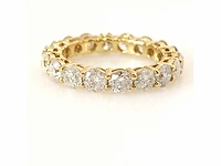 14 krt. geel gouden ring met diamant 4,57 naturel - afbeelding 6 van  8