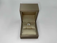 14 krt. geel gouden ring met diamant 5,37 crt. - afbeelding 3 van  12