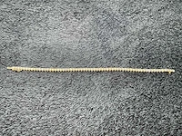 14 krt geel gouden tennis armband 5,18 crt. diamanten - afbeelding 7 van  15