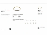 14 krt geel gouden tennis armband 5,18 crt. diamanten - afbeelding 10 van  15
