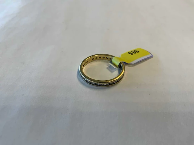 14 krt geelgouden alliancering - afbeelding 1 van  5