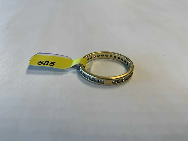 14 krt geelgouden alliancering - afbeelding 4 van  5