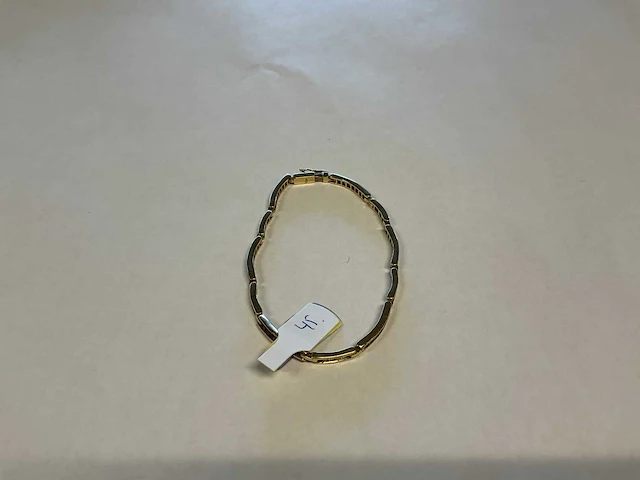 14 krt geelgouden armband - afbeelding 1 van  3