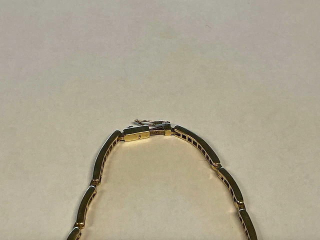 14 krt geelgouden armband - afbeelding 3 van  3